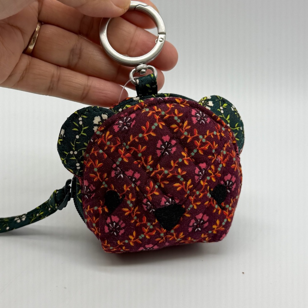 Anthropologie x Vera Bradley Teddy Bear Coin Purse Pouch - Picture 10 of 10